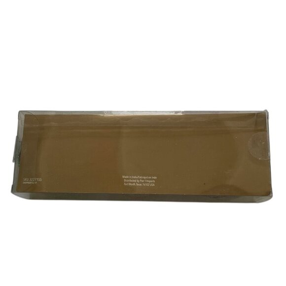 Pier 1 Mini Jeweled Christmas Mini Boxes  Set of 3 NWOT - Picture 4 of 6